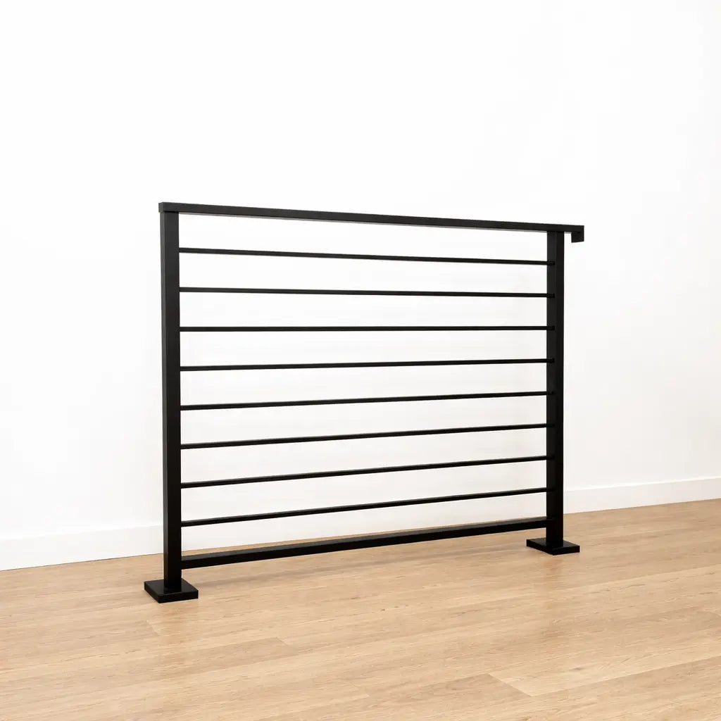 Pre-Assembled Metal Stair Railing Systems | Custom Outdoor & Indoor Railings