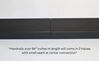 2"x0.5" Slim Metal Handrail RailCraft