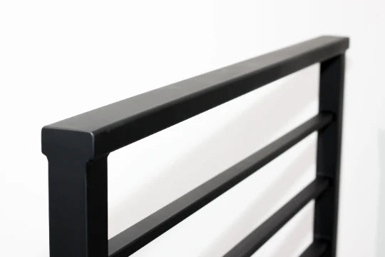Modern Horizontal Stair Railing (Guardrail), 2"x1" Top Rail (Post On Both ends) RailCraft