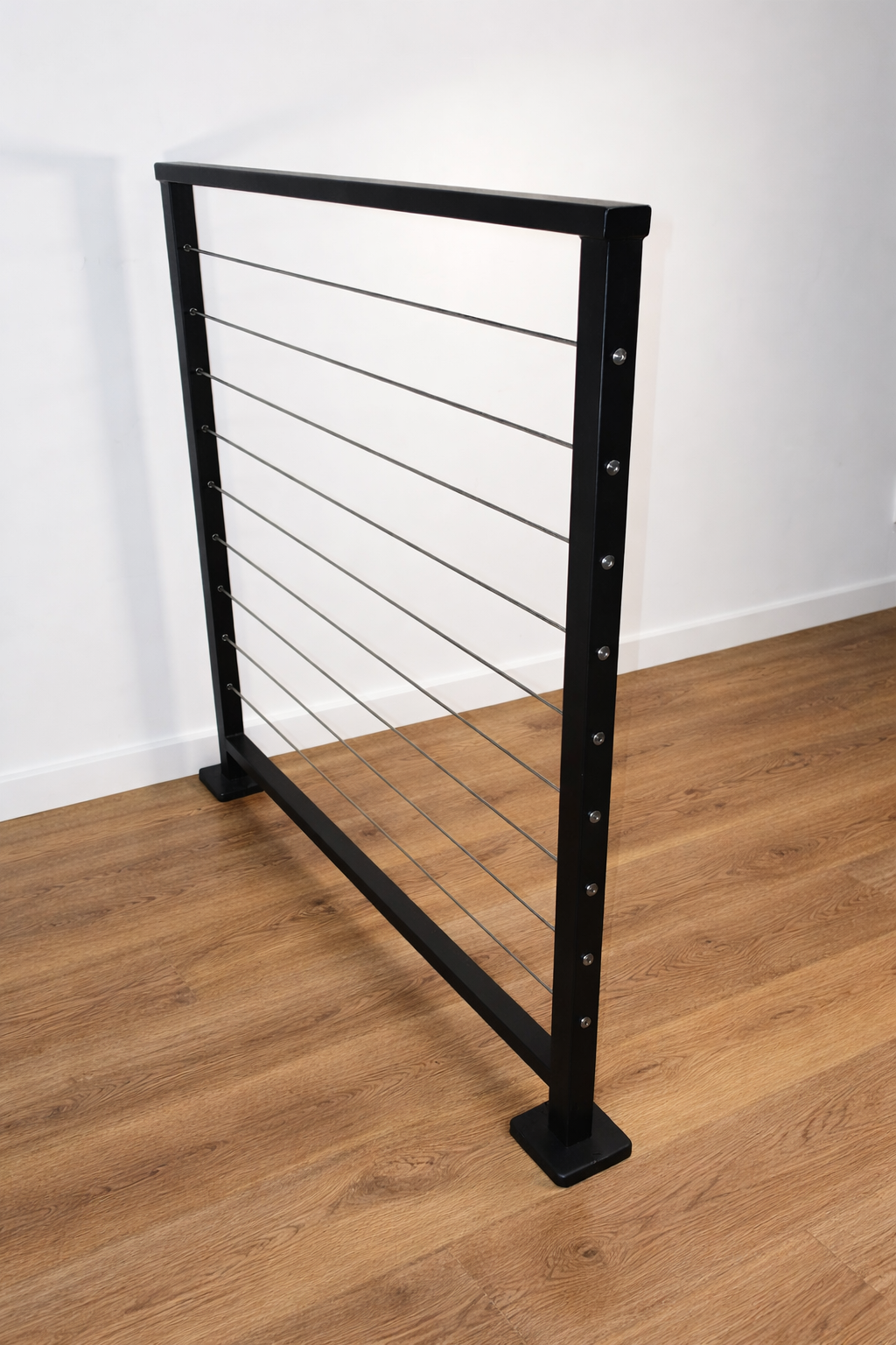 Metal Cable Railing (Guardrail), 2"x1" Top Rail & 3/16" Cables RailCraft