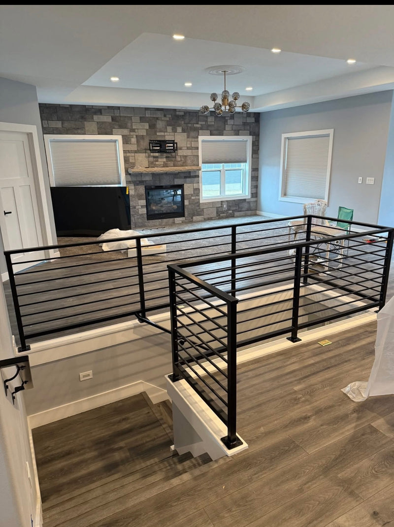 Custom metal railing project