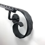 Iron wall mounted bracket hammered Metal Craft