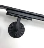 Iron wall mounted bracket hammered Metal Craft