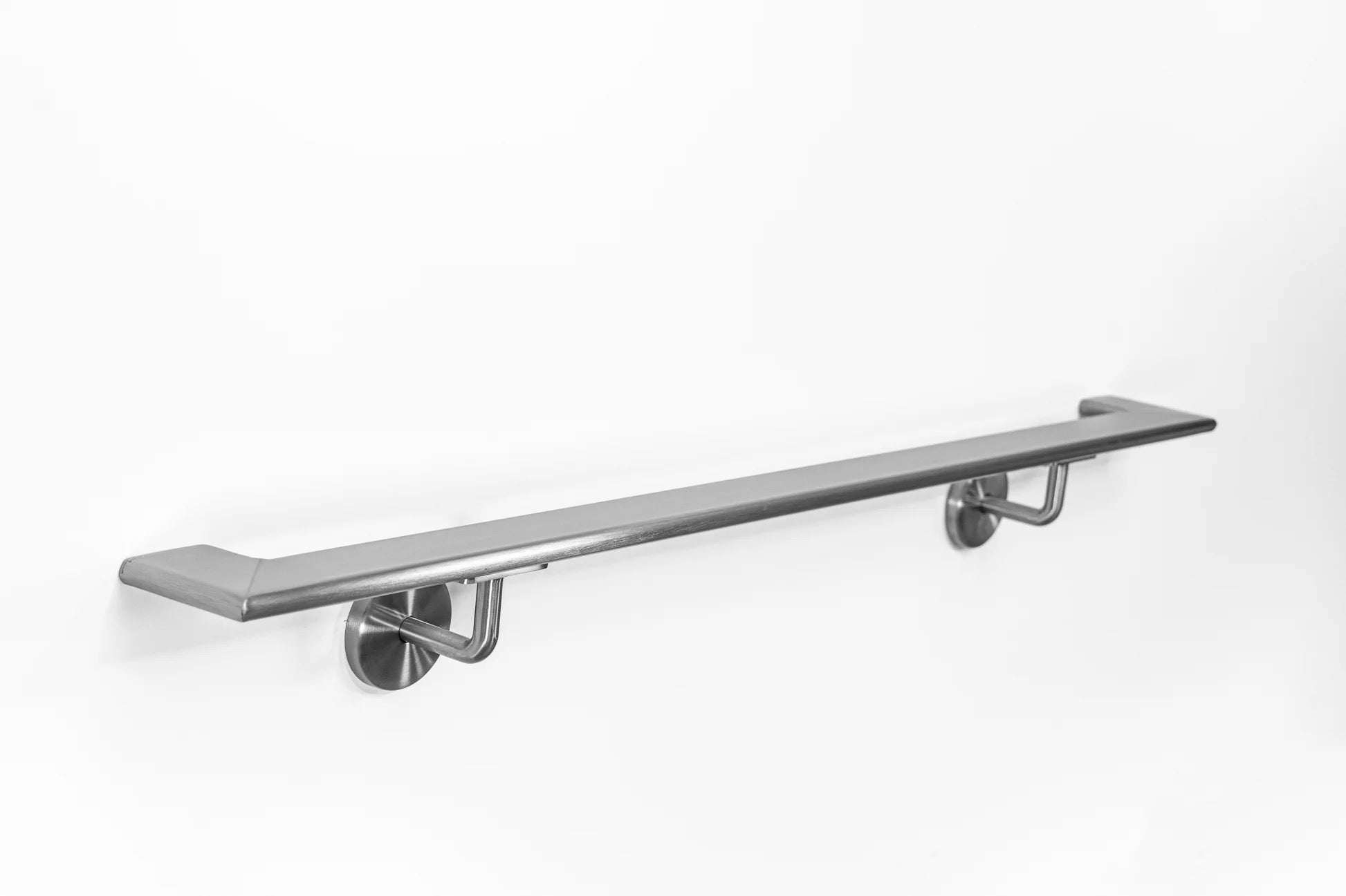 Stainless steel Modern L Round Handrail Bracket Metal Craft