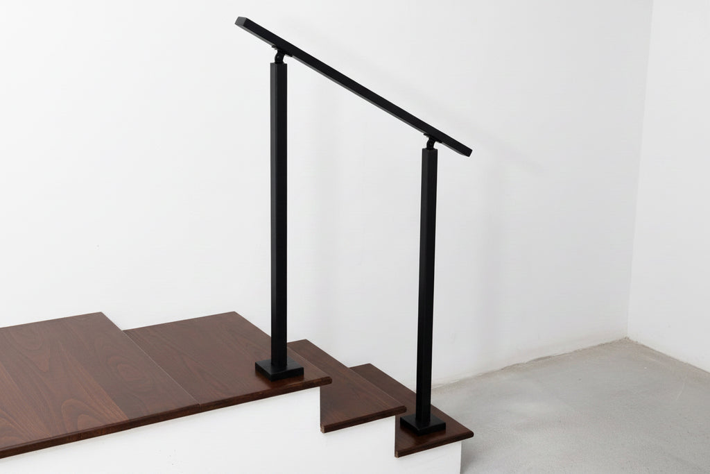 2"x1" Double-post, Metal Handrail Metal Craft