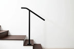 Opti 1.5"x1.5" Single-post Handrail for 1 to 3 Steps Metal Craft
