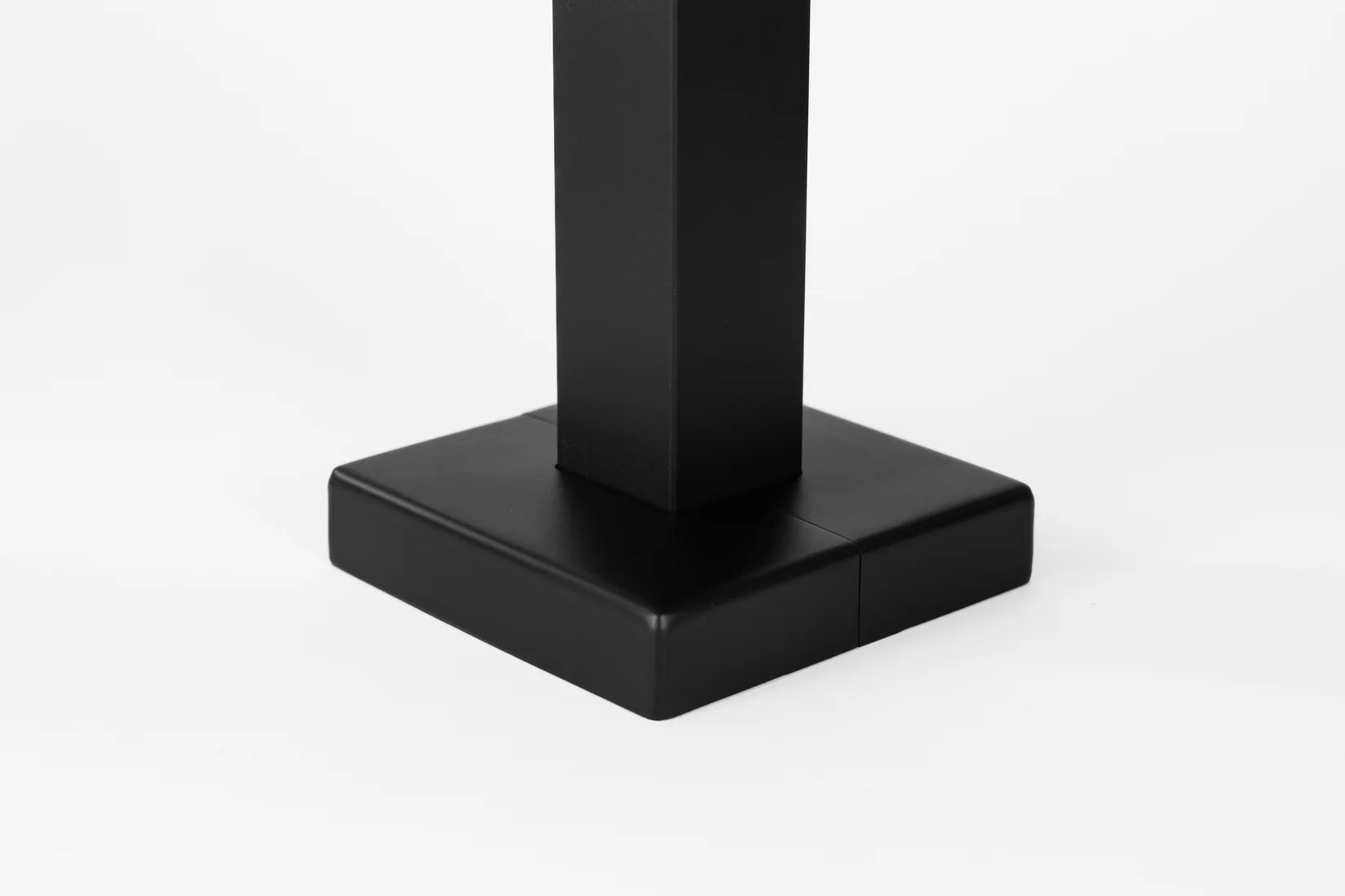 Opti 1.5"x1.5" Single-post Handrail for 1 to 3 Steps Metal Craft