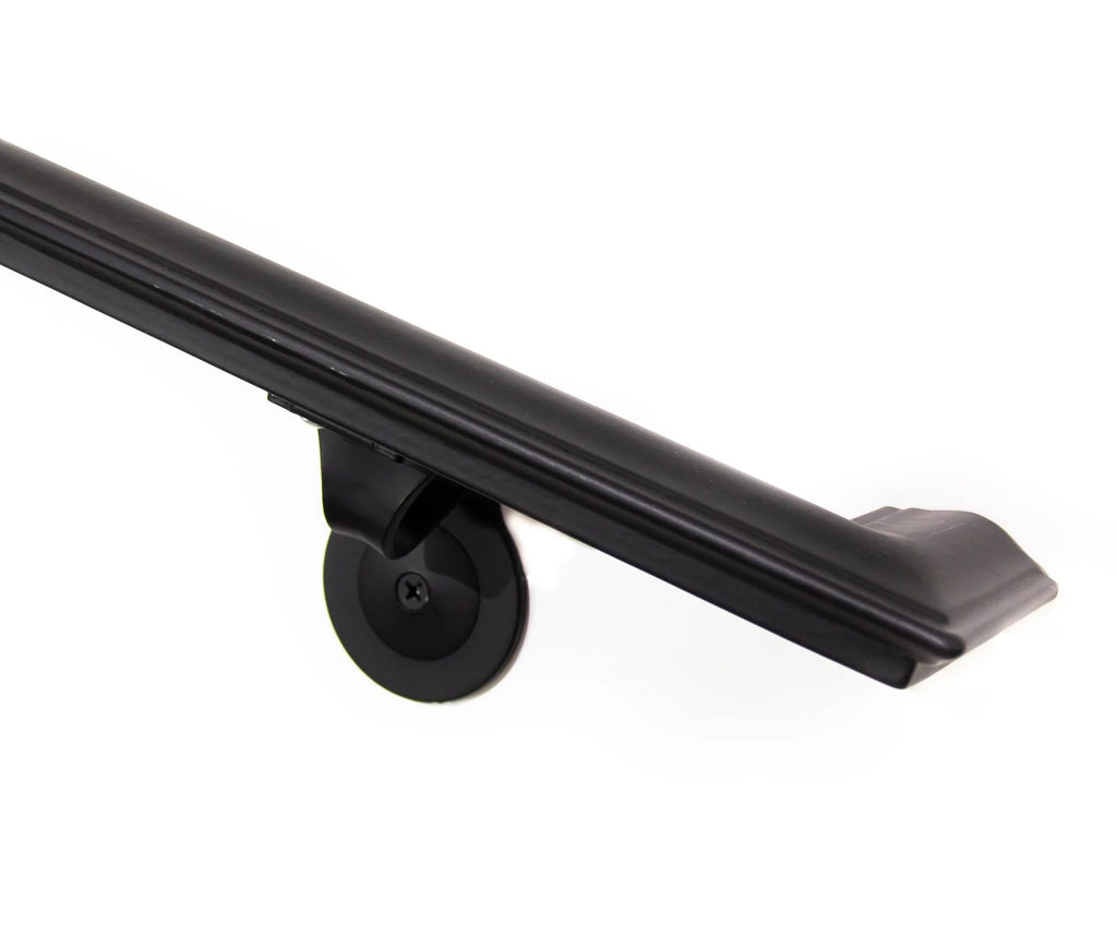 2"x1" Molded Cap, Solid Metal Handrail Metal Craft