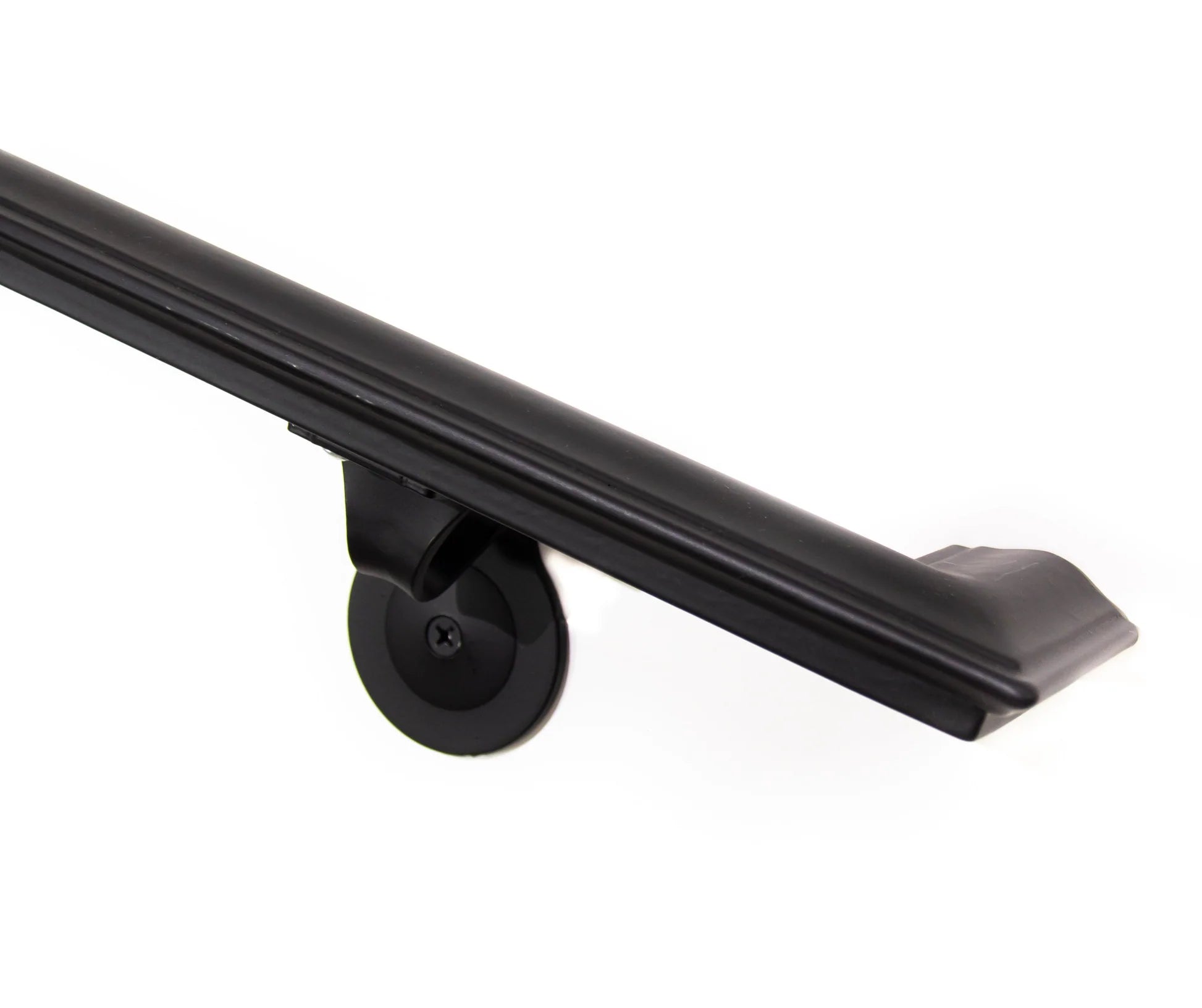 2"x1" Molded Cap, Solid Metal Handrail Metal Craft