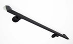 2"x1" Molded Cap, Solid Metal Handrail Metal Craft