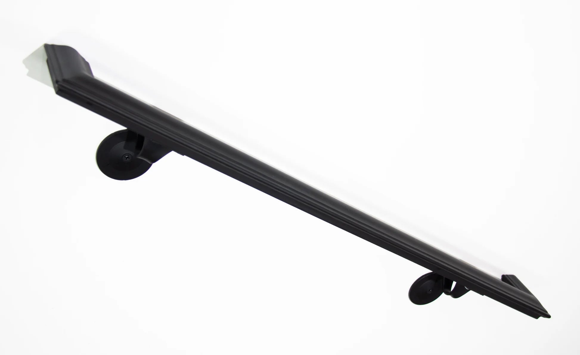 2"x1" Molded Cap, Solid Metal Handrail Metal Craft