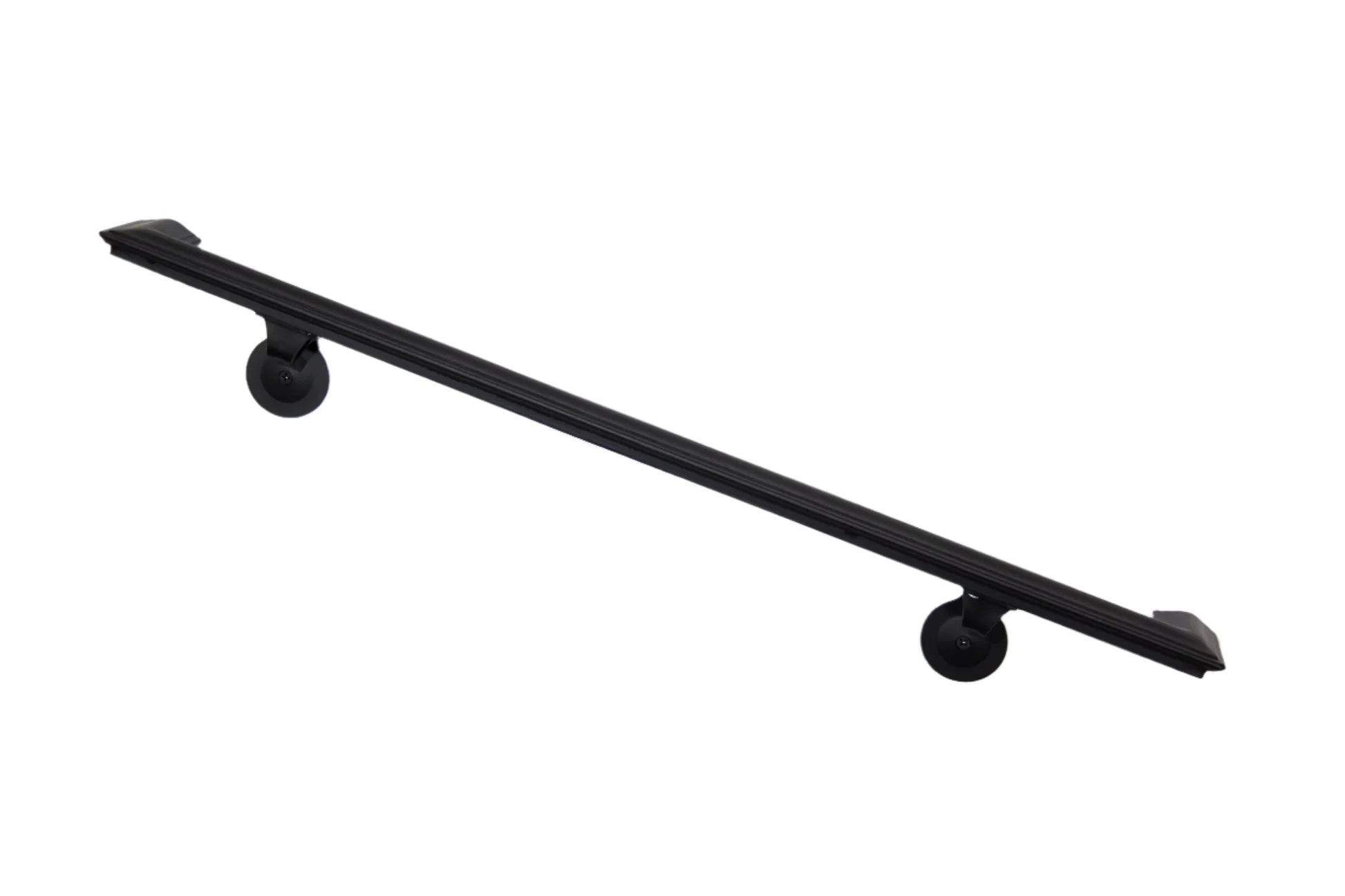 2"x1" Molded Cap, Solid Metal Handrail Metal Craft