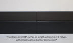 1.5"x1.5" Square Metal Handrail for Stairs RailCraft