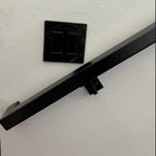 1.5"x1.5" Square Metal Handrail for Stairs RailCraft
