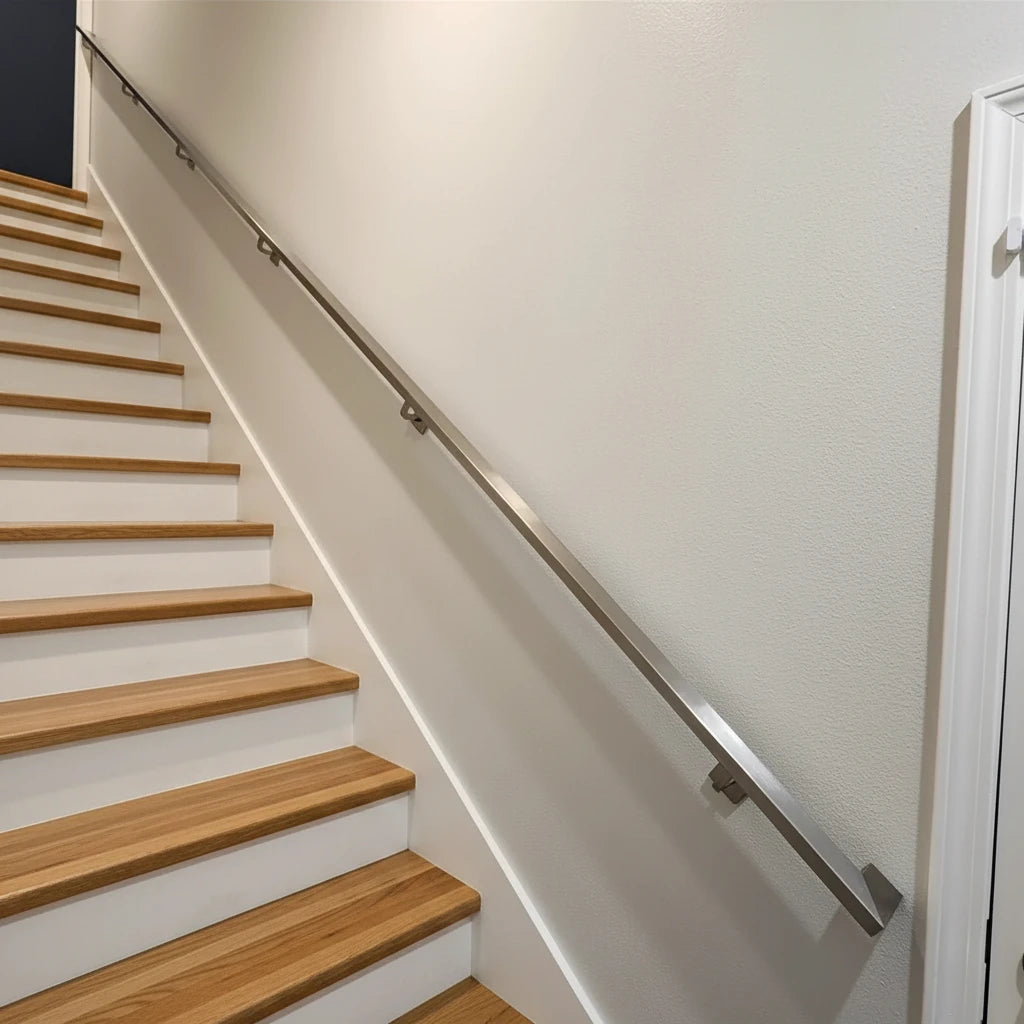 2"x1" Rectangle Stainless Steel Handrail Metal Craft