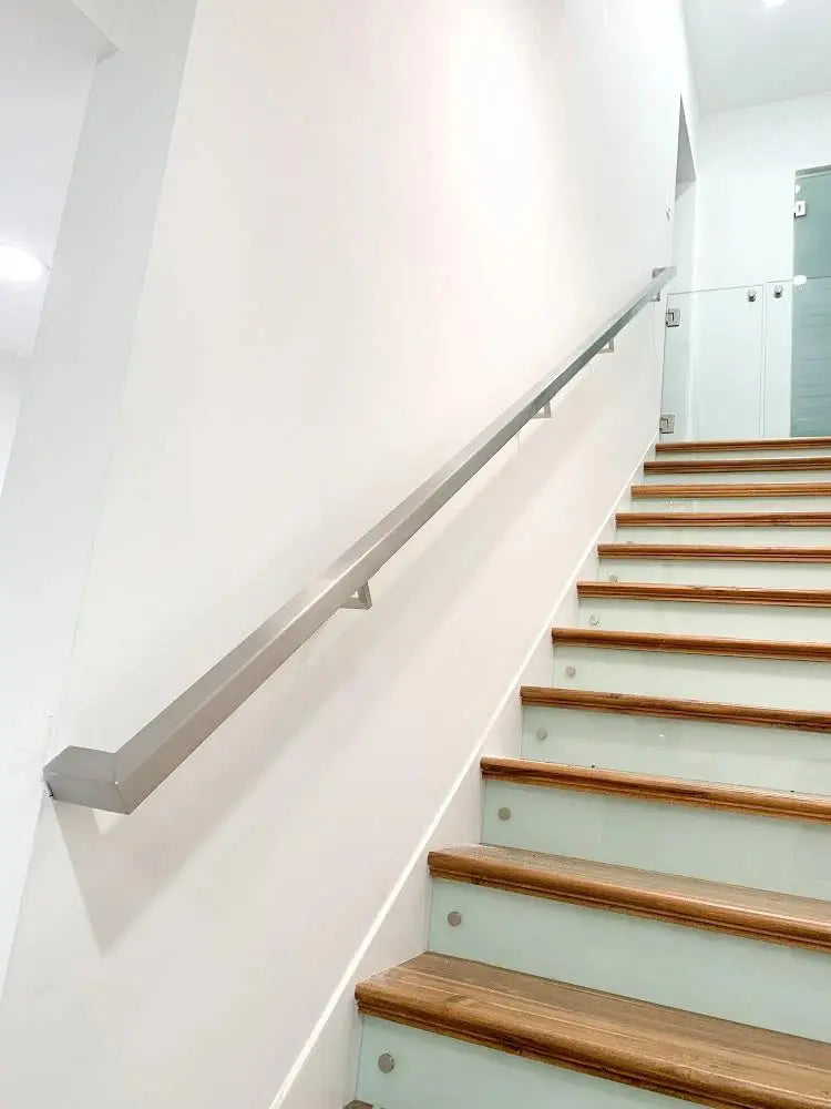 1.5"x1.5" Square Stainless Steel Handrail RailCraft
